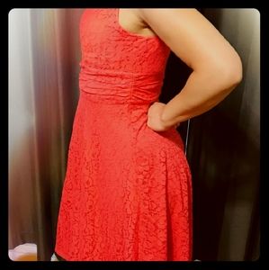 Peach Colored Cotton Dress